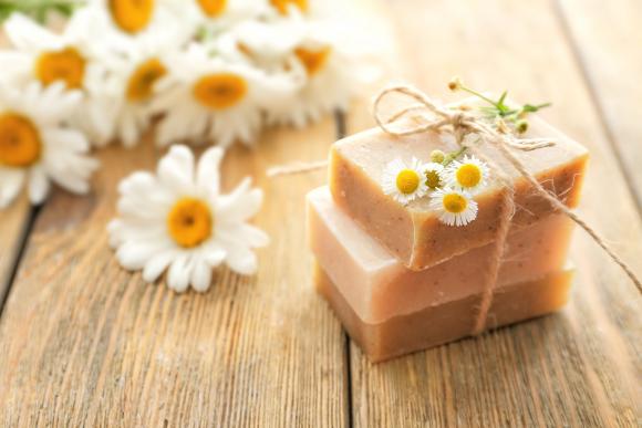 Chamomile Essential Oil Goat Milk Soap