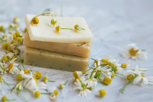 Chamomile Mint and Calendula Goat Milk