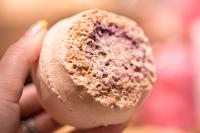 Raspberry Honey Hand made Bath Bomb