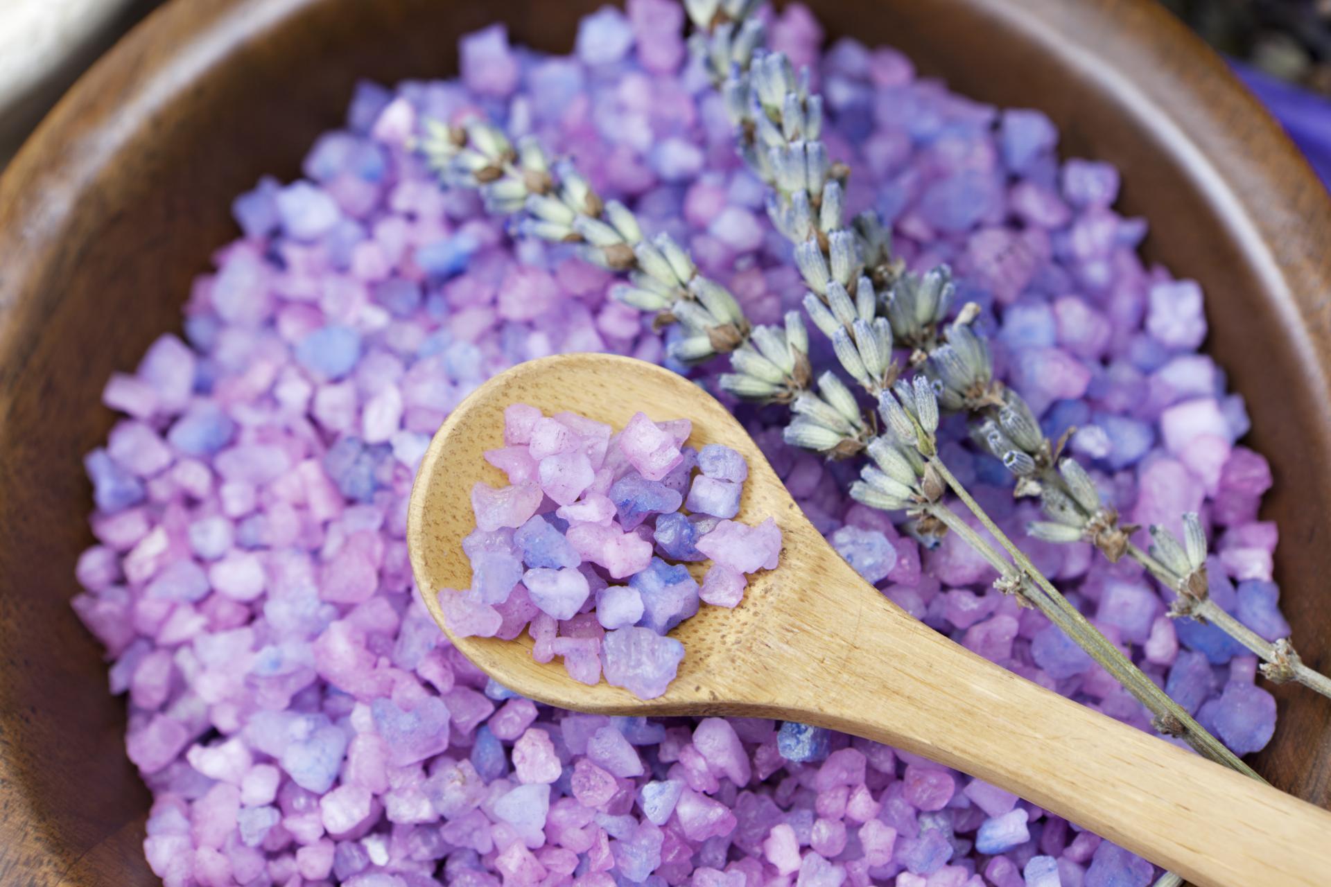 Beautiful Lavender Bath Salts 
