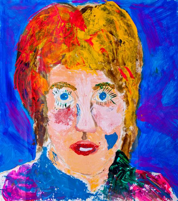 Abstract And Bright Women Painting 