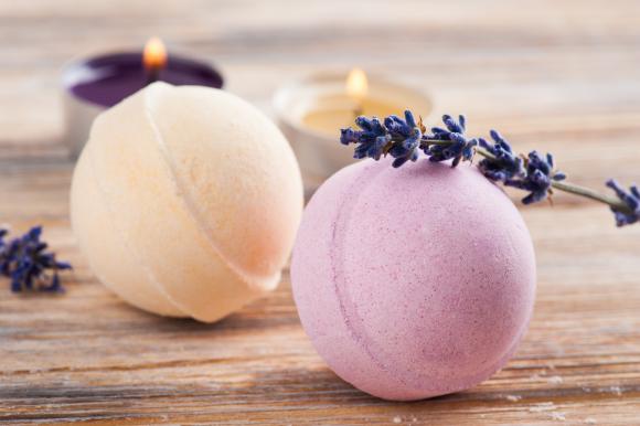 Raspberry Honey Hand made Bath Bomb